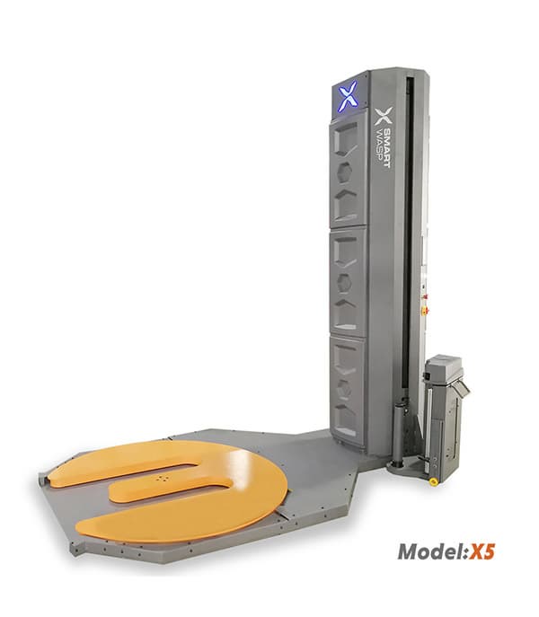 X5 Model Standard E Type Turntable Pallet Wrapping Machine